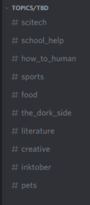 The same category "open" with muted channels hidden.